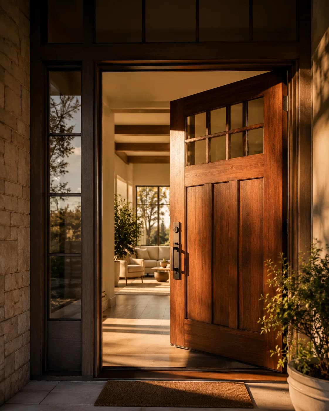 Exterior entry project reference