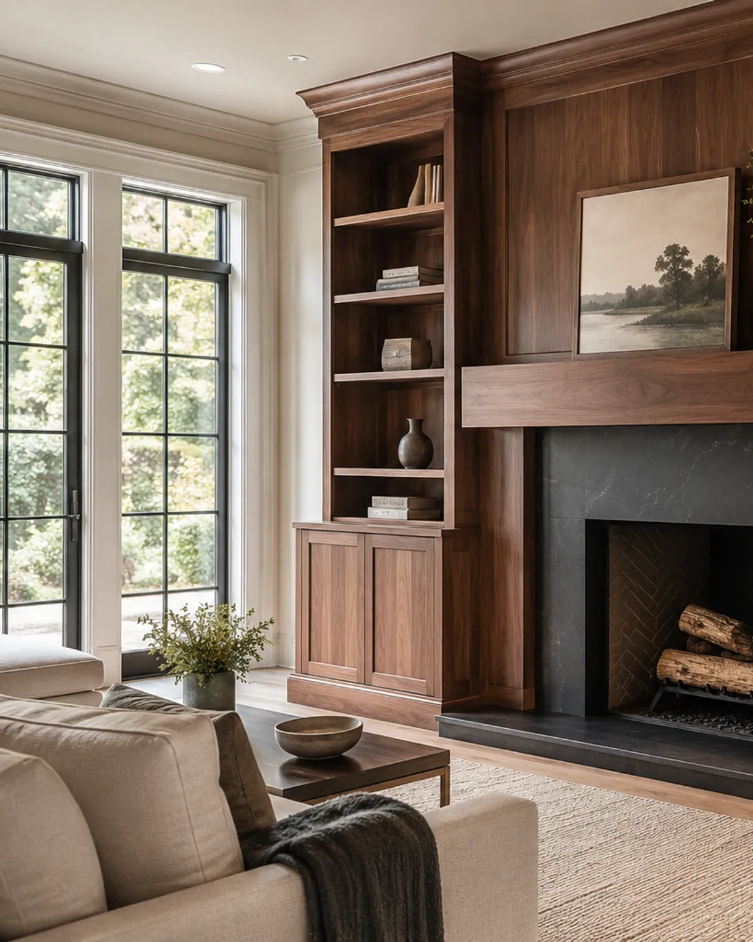 Stained Walnut